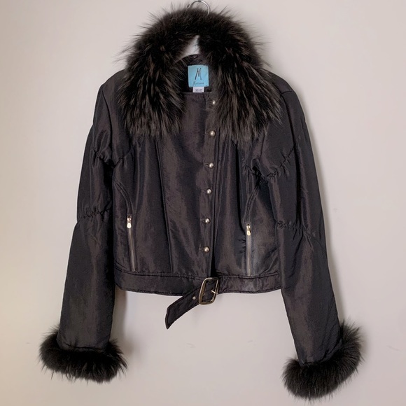 Vintage Marciano size 6 bomber jacket - Picture 4 of 15